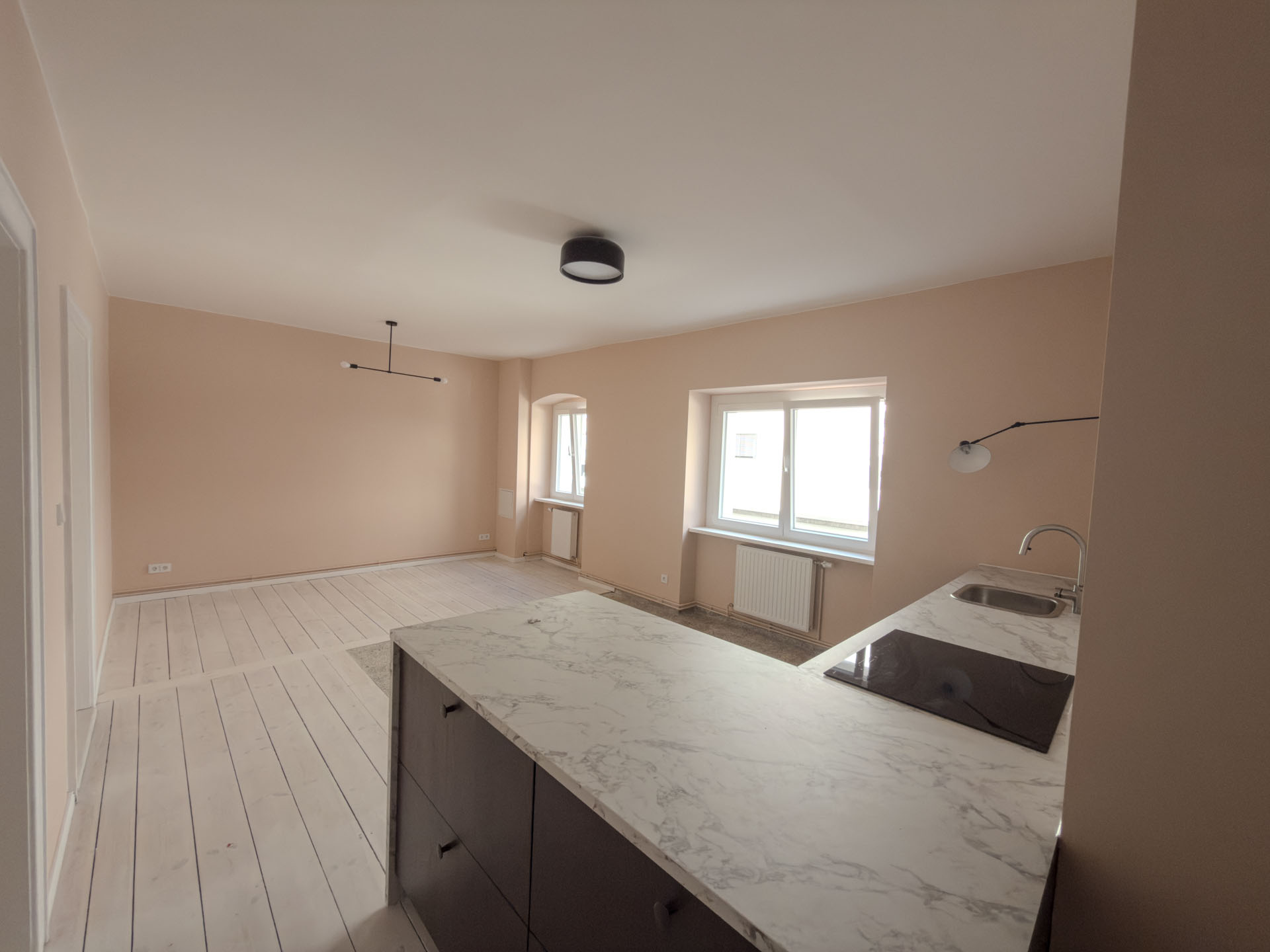 Wohn- und Küchenbereich